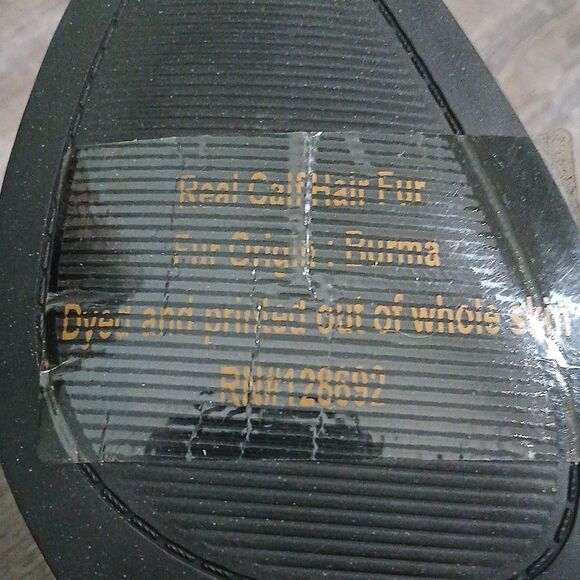 Steven‎ by Steve Madden Chavi-L Animal Leopard Print Calfhair Boots Sz 8 NEW - Picture 7 of 9